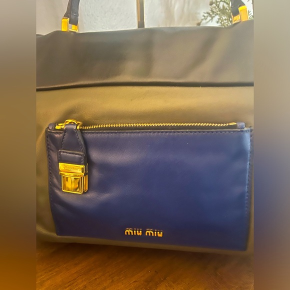 Miu Miu Madras Top Handle/Crossbody Bag (With COA) - Picture 2 of 15